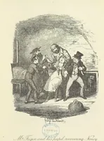 An illustration from The Adventures of Oliver Twist. [With plates (1893)