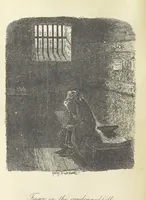 An illustration from The Adventures of Oliver Twist. [With plates (1893)