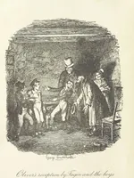 Picture 1 of 24 from The Adventures of Oliver Twist. [With plates (1893), leaf 8