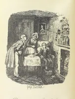 An illustration from The Adventures of Oliver Twist. [With plates (1893)