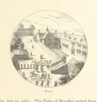 Picture 26 of 133 from An Account of the Progress of his Grace Henry the first Duke of Beaufort through Wales, 1684. And Notitia Cambro-Britannica. Edited from the original MS. ... by Charles Baker. [Followed by “A Statement of the services and expenses of the Marquis of Worcester, for his king and country.” (1864), leaf 107