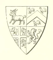 An illustration from An Account of the Progress of his Grace Henry the first Duke of Beaufort through Wales, 1684. And Notitia Cambro-Britannica. Edited from the original MS. ... by Charles Baker. [Followed by “A Statement of the services and expenses of the Marquis of Worcester, for his king and country.” (1864)