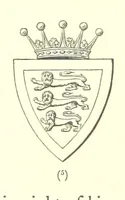 An illustration from An Account of the Progress of his Grace Henry the first Duke of Beaufort through Wales, 1684. And Notitia Cambro-Britannica. Edited from the original MS. ... by Charles Baker. [Followed by “A Statement of the services and expenses of the Marquis of Worcester, for his king and country.” (1864)