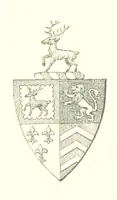An illustration from An Account of the Progress of his Grace Henry the first Duke of Beaufort through Wales, 1684. And Notitia Cambro-Britannica. Edited from the original MS. ... by Charles Baker. [Followed by “A Statement of the services and expenses of the Marquis of Worcester, for his king and country.” (1864)
