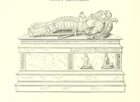An illustration from An Account of the Progress of his Grace Henry the first Duke of Beaufort through Wales, 1684. And Notitia Cambro-Britannica. Edited from the original MS. ... by Charles Baker. [Followed by “A Statement of the services and expenses of the Marquis of Worcester, for his king and country.” (1864)