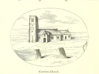 An illustration from An Account of the Progress of his Grace Henry the first Duke of Beaufort through Wales, 1684. And Notitia Cambro-Britannica. Edited from the original MS. ... by Charles Baker. [Followed by “A Statement of the services and expenses of the Marquis of Worcester, for his king and country.” (1864)