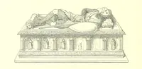 An illustration from An Account of the Progress of his Grace Henry the first Duke of Beaufort through Wales, 1684. And Notitia Cambro-Britannica. Edited from the original MS. ... by Charles Baker. [Followed by “A Statement of the services and expenses of the Marquis of Worcester, for his king and country.” (1864)