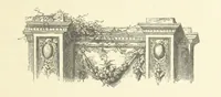 An illustration from An Account of the Progress of his Grace Henry the first Duke of Beaufort through Wales, 1684. And Notitia Cambro-Britannica. Edited from the original MS. ... by Charles Baker. [Followed by “A Statement of the services and expenses of the Marquis of Worcester, for his king and country.” (1864)