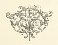 An illustration from An Account of the Progress of his Grace Henry the first Duke of Beaufort through Wales, 1684. And Notitia Cambro-Britannica. Edited from the original MS. ... by Charles Baker. [Followed by “A Statement of the services and expenses of the Marquis of Worcester, for his king and country.” (1864)