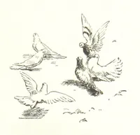 An illustration from Coridon's Song and other verses from various sources. With illustrations by Hugh Thomson ... With an introduction by Austin Dobson. L.P (1894)