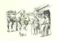 Picture 10 of 86 from Coridon's Song and other verses from various sources. With illustrations by Hugh Thomson ... With an introduction by Austin Dobson. L.P (1894), leaf 153