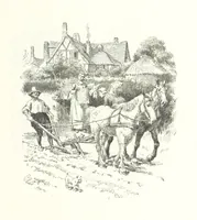 An illustration from Coridon's Song and other verses from various sources. With illustrations by Hugh Thomson ... With an introduction by Austin Dobson. L.P (1894)