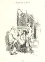 An illustration from Coridon's Song and other verses from various sources. With illustrations by Hugh Thomson ... With an introduction by Austin Dobson. L.P (1894)