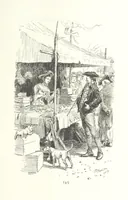 An illustration from Coridon's Song and other verses from various sources. With illustrations by Hugh Thomson ... With an introduction by Austin Dobson. L.P (1894)