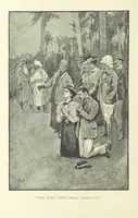 An illustration from The Tragedy of the Korosko, etc. [A tale (1898)