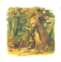 An illustration from A Chronicle of England B.C. 55-A.D. 1485, written and illustrated by J. E. D. The designs engraved and printed in colours by E. Evans. F.P (1864)