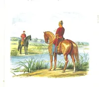 An illustration from A Chronicle of England B.C. 55-A.D. 1485, written and illustrated by J. E. D. The designs engraved and printed in colours by E. Evans. F.P (1864)