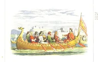 An illustration from A Chronicle of England B.C. 55-A.D. 1485, written and illustrated by J. E. D. The designs engraved and printed in colours by E. Evans. F.P (1864)