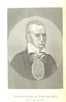 An illustration from Biography and History of the Indians of North America ... also a history of their wars ... Likewise exhibiting an analysis of the ... authors, who have written upon ... the first peopling of America. Third edition, with ... additions ... corrections and ... engravings (1836)