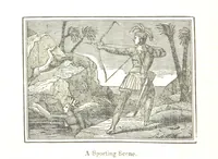 Picture 3 of 27 from Biography and History of the Indians of North America ... also a history of their wars ... Likewise exhibiting an analysis of the ... authors, who have written upon ... the first peopling of America. Third edition, with ... additions ... corrections and ... engravings (1836), leaf 64