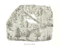 An illustration from Biography and History of the Indians of North America ... also a history of their wars ... Likewise exhibiting an analysis of the ... authors, who have written upon ... the first peopling of America. Third edition, with ... additions ... corrections and ... engravings (1836)