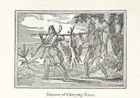 An illustration from Biography and History of the Indians of North America ... also a history of their wars ... Likewise exhibiting an analysis of the ... authors, who have written upon ... the first peopling of America. Third edition, with ... additions ... corrections and ... engravings (1837)