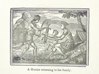 An illustration from Biography and History of the Indians of North America ... also a history of their wars ... Likewise exhibiting an analysis of the ... authors, who have written upon ... the first peopling of America. Third edition, with ... additions ... corrections and ... engravings (1837)
