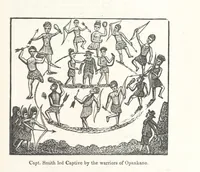 An illustration from Biography and History of the Indians of North America ... also a history of their wars ... Likewise exhibiting an analysis of the ... authors, who have written upon ... the first peopling of America. Third edition, with ... additions ... corrections and ... engravings (1837)