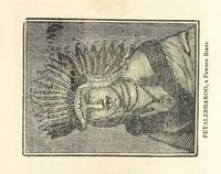 An illustration from Biography and History of the Indians of North America ... also a history of their wars ... Likewise exhibiting an analysis of the ... authors, who have written upon ... the first peopling of America. Third edition, with ... additions ... corrections and ... engravings (1837)