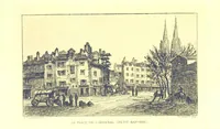 An illustration from Bayonne historique et pittoresque ... Illustrations à l'eau-forte par F. Corrèges (1893)