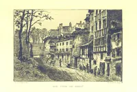 An illustration from Bayonne historique et pittoresque ... Illustrations à l'eau-forte par F. Corrèges (1893)