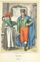 Picture 11 of 50 from Das Deutsche Volk in seinen Mundarten, Sitten, Gebräuchen, Festen und Trachten ... Mit 50 kolorirten Bildern (1847), leaf 103
