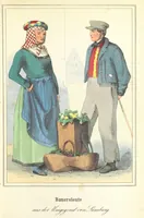 Picture 17 of 50 from Das Deutsche Volk in seinen Mundarten, Sitten, Gebräuchen, Festen und Trachten ... Mit 50 kolorirten Bildern (1847), leaf 211