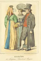 Picture 39 of 50 from Das Deutsche Volk in seinen Mundarten, Sitten, Gebräuchen, Festen und Trachten ... Mit 50 kolorirten Bildern (1847), leaf 395