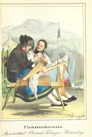 Picture 42 of 50 from Das Deutsche Volk in seinen Mundarten, Sitten, Gebräuchen, Festen und Trachten ... Mit 50 kolorirten Bildern (1847), leaf 407