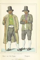 Picture 2 of 50 from Das Deutsche Volk in seinen Mundarten, Sitten, Gebräuchen, Festen und Trachten ... Mit 50 kolorirten Bildern (1847), leaf 41