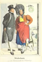 Picture 50 of 50 from Das Deutsche Volk in seinen Mundarten, Sitten, Gebräuchen, Festen und Trachten ... Mit 50 kolorirten Bildern (1847), leaf 425