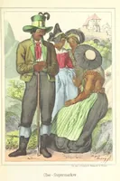 Picture 4 of 50 from Das Deutsche Volk in seinen Mundarten, Sitten, Gebräuchen, Festen und Trachten ... Mit 50 kolorirten Bildern (1847), leaf 63