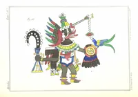 An illustration from Historia de las Indias de Nueva-España y islas de Tierra Firme ... La publica con un atlas, notas, y ilustraciones J. F. Ramirez, etc (1867)