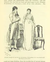 An illustration from Belinda ... Illustrated by C. Hammond. With an introduction by A. T. Ritchie (1896)