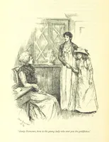 An illustration from Belinda ... Illustrated by C. Hammond. With an introduction by A. T. Ritchie (1896)