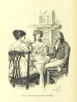 An illustration from Belinda ... Illustrated by C. Hammond. With an introduction by A. T. Ritchie (1896)
