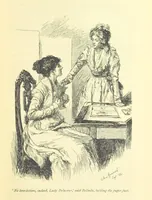 An illustration from Belinda ... Illustrated by C. Hammond. With an introduction by A. T. Ritchie (1896)