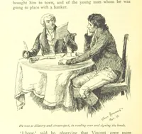 An illustration from Belinda ... Illustrated by C. Hammond. With an introduction by A. T. Ritchie (1896)