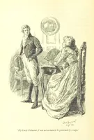 An illustration from Belinda ... Illustrated by C. Hammond. With an introduction by A. T. Ritchie (1896)