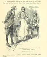 An illustration from Castle Rackrent and The Absentee ... With an introduction by Anne Thackeray Ritchie (1895)