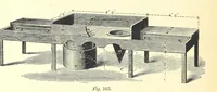 An illustration from The Metallurgy of Silver, Gold, and Mercury in the United States (1887)