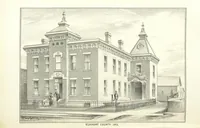 An illustration from History of Elkhart County, Indiana ... History of Indiana ... Illustrated (1881)