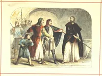 An illustration from Hanes Prydain Fawr: o'r cyfnod boreuaf hyd yr amser presenol, etc. [With plates (1875)