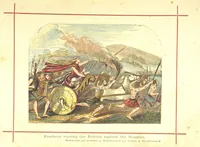 An illustration from Hanes Prydain Fawr: o'r cyfnod boreuaf hyd yr amser presenol, etc. [With plates (1875)
